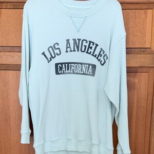 Aerie Mint Los Angeles California Sweatshirt